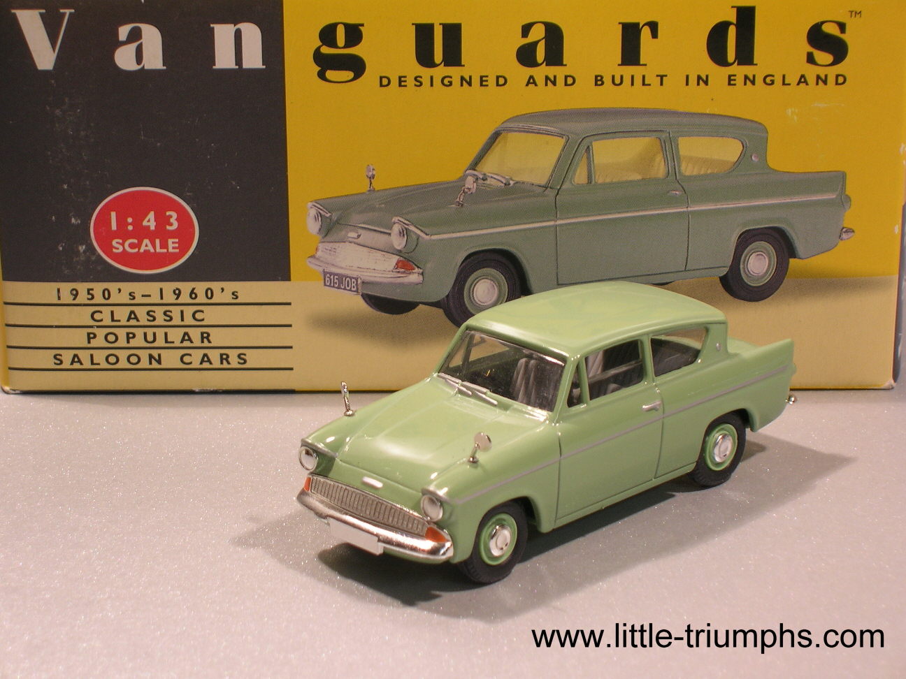 Ford Anglia - Pale Green-