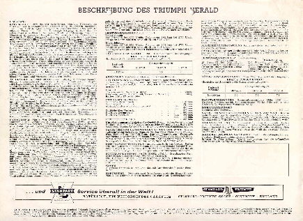 Triumph Herald 948 D (R&uuml;ckseite)